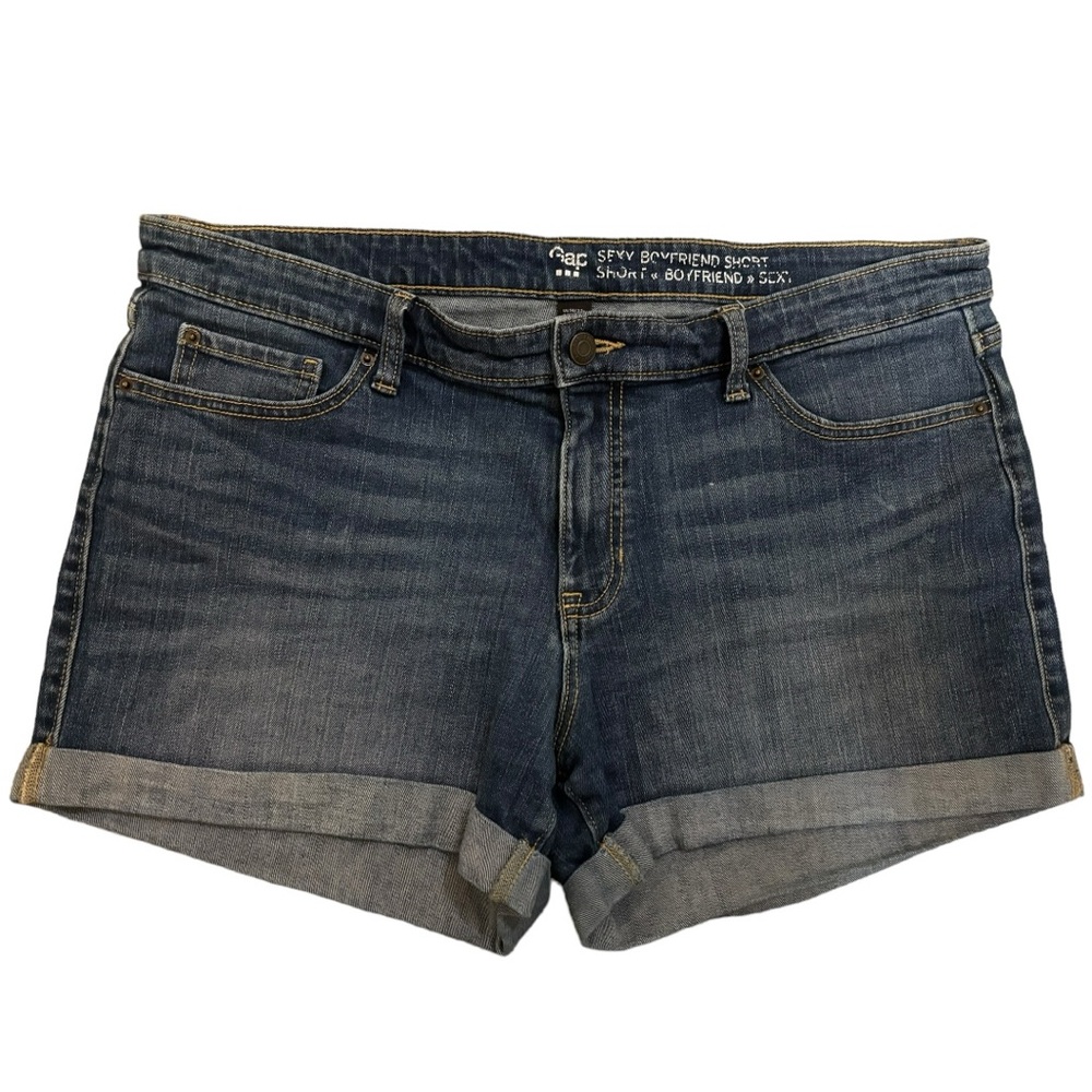 GAP, Boyfriend Denim Jean Shorts, size 14